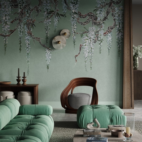 Wonderwall Elvie fototapeta z motywem pnączy