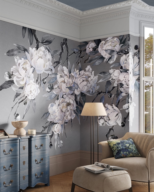 Wonderwall Nevin fototapeta kwiaty w pełnym rozkwicie