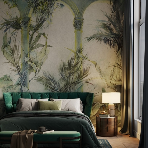 Wonderwall Marmari fototapeta antyczne kolumny i pnącza