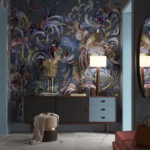 Wonderwall Bello fototapeta kolorowe rajskie ptaki