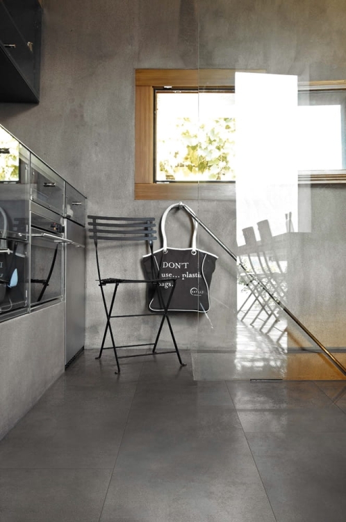 Architectural Design Floor Gres Industrial Plomb