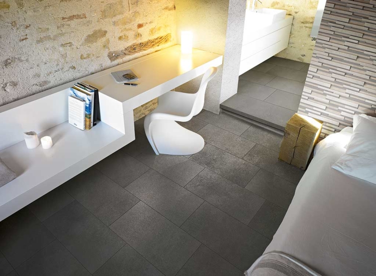 Architectural Design Floor Gres Industrial Plomb