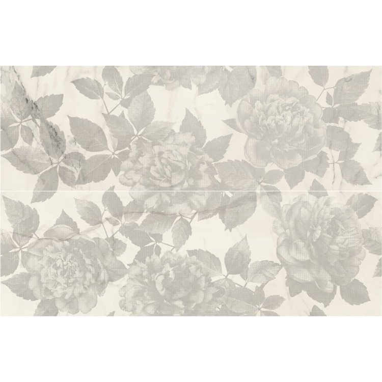 Marazzi Allmarble Wall Statuario Satin Decoro Rose