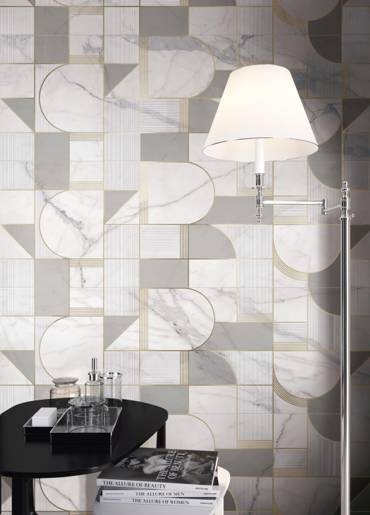 Marazzi Allmarble Wall Decoro Club Statuario Satin