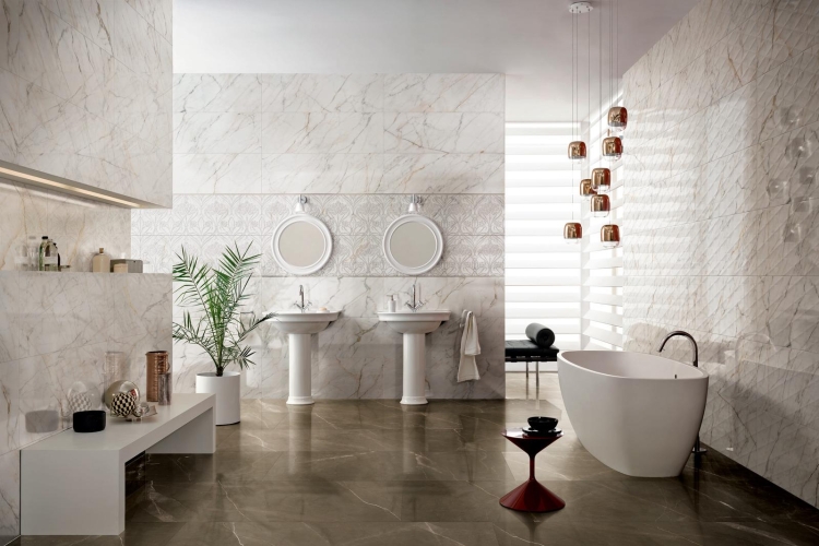Marazzi Allmarble Wall Statuario Struttura Pavé Lux