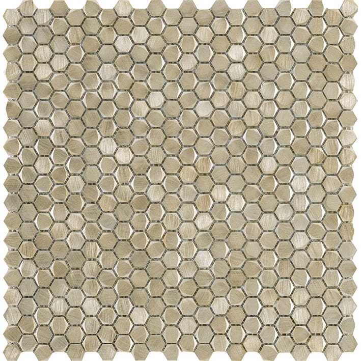 Gravity Aluminium Hexagon Gold