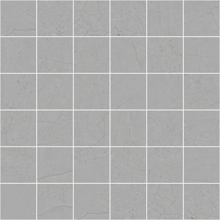 Aparici Cracked Grey Natural Mosaico