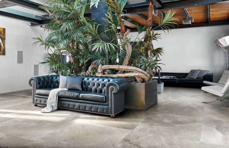 Contemporary Design Rock Salt Danish Smoke