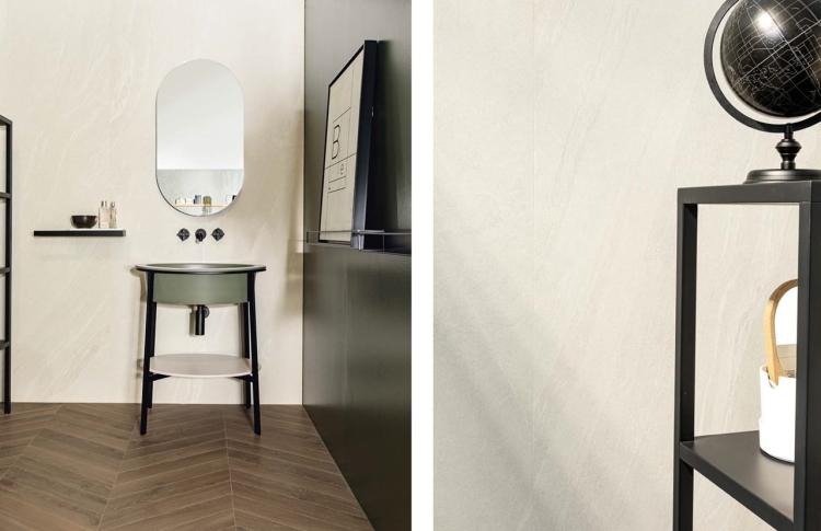 Florim Contemporary Design Woodslate Life Cotton