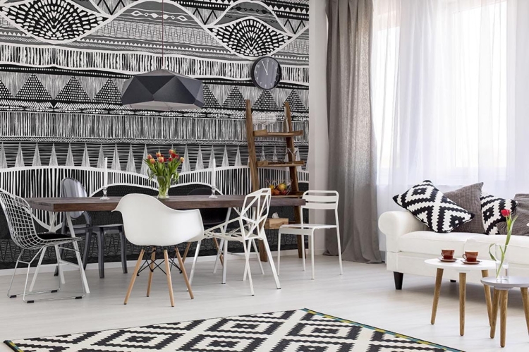 Black & White tapeta fizelinowa