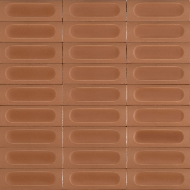 Marazzi Confetto Struttura 3D Savoiardo Mattone MEUU