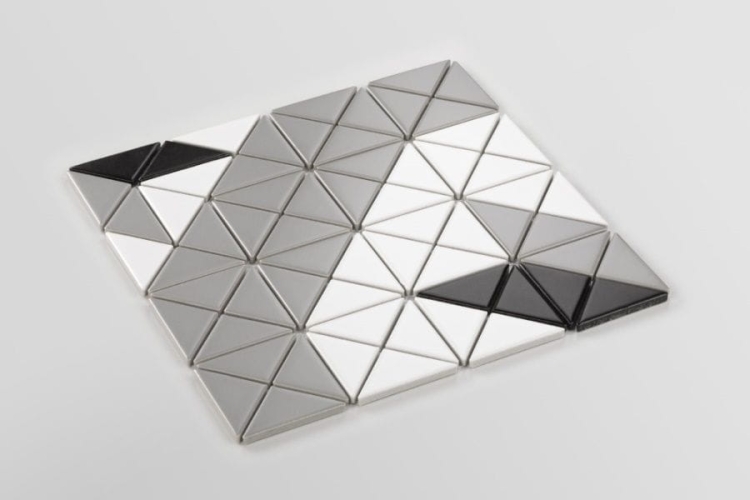 Raw Decor Aztec Compass Grey Matowa płytka mozaika dekoracyjna