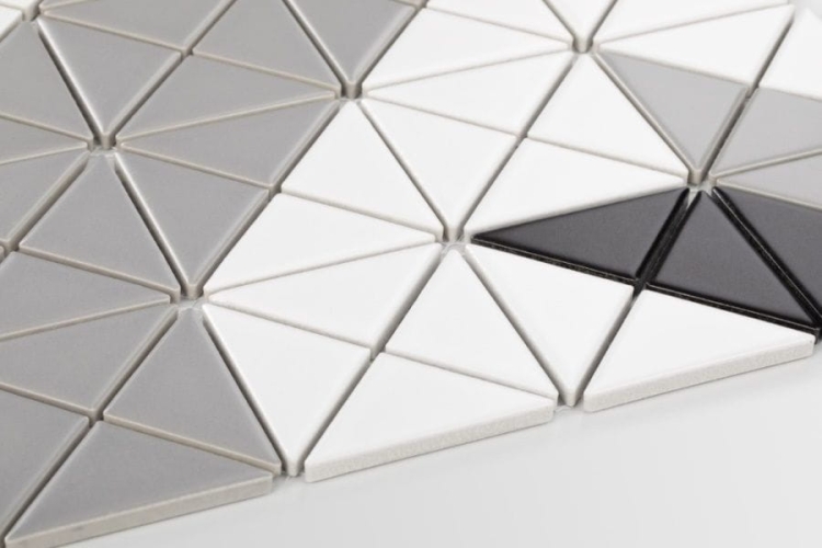 Raw Decor Aztec Compass Grey Matowa płytka mozaika dekoracyjna