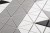 Raw Decor Aztec Compass Grey Matowa płytka mozaika dekoracyjna