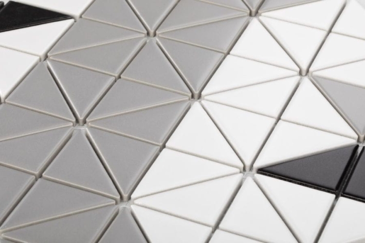 Raw Decor Aztec Compass Grey Matowa płytka mozaika dekoracyjna