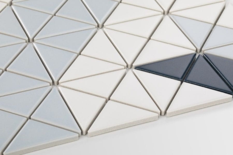 Raw Decor Aztec Compass Blue Matowa płytka mozaika dekoracyjna