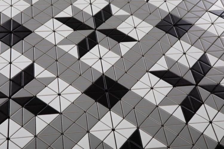 Raw Decor Aztec Vector Grey Matowa płytka mozaika dekoracyjna