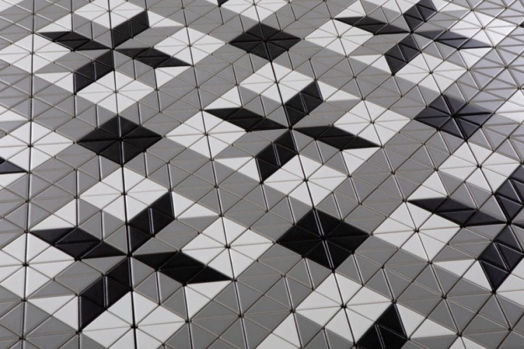 Raw Decor Aztec Vector Grey Matowa płytka mozaika dekoracyjna