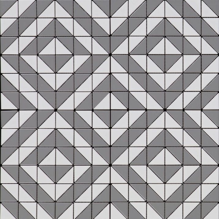 Raw Decor Aztec Cube Grey Matowa płytka mozaika dekoracyjna