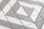 Raw Decor Aztec Cube Grey Matowa płytka mozaika dekoracyjna