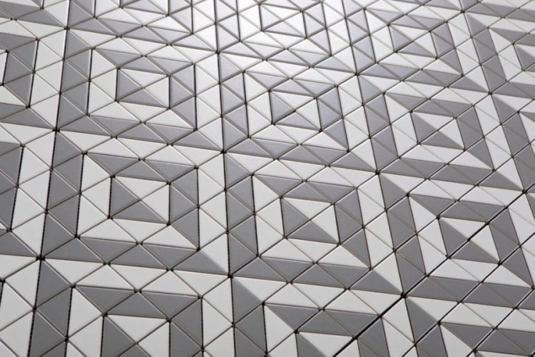 Raw Decor Aztec Cube Grey Matowa płytka mozaika dekoracyjna
