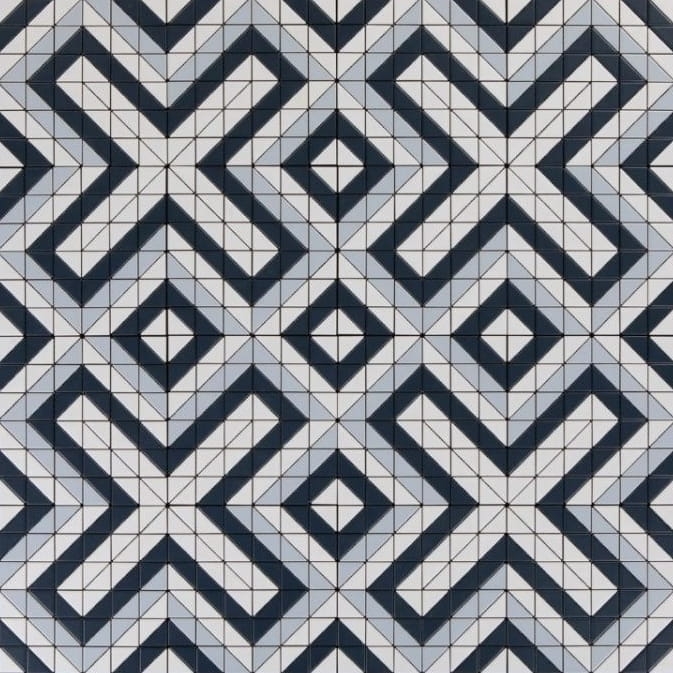 Raw Decor Aztec Linear Blue Matowa