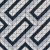 Raw Decor Aztec Linear Blue Matowa