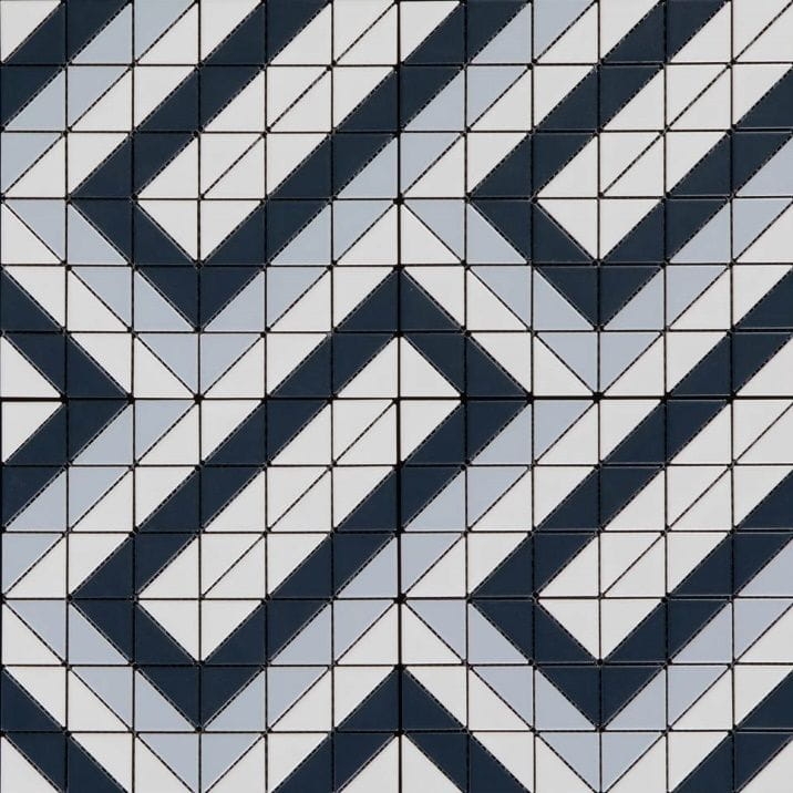 Raw Decor Aztec Linear Blue Matowa