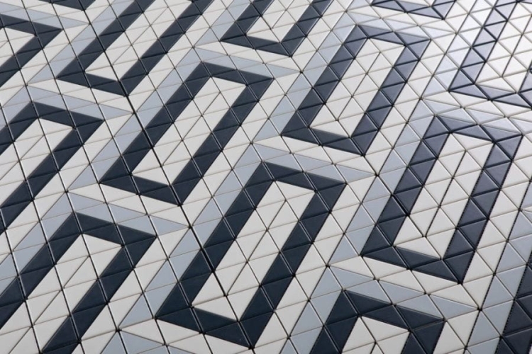 Raw Decor Aztec Linear Blue Matowa