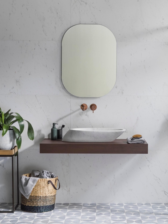 L'Antic Colonial Figure Spiral Light geometryczna mozaika kamienna