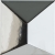 L'Antic Colonial Faces S3 Plata płytki ścienne 12,5x12,5 wypukłe srebrne