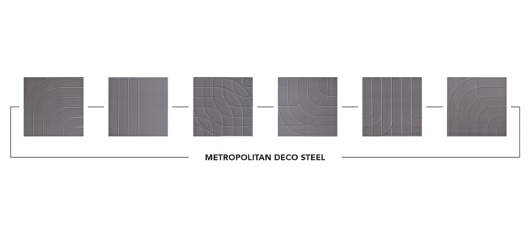 L'Antic Colonial Metropolitan Deco Steel dekory ścienne