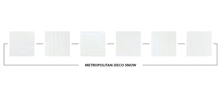 L'Antic Colonial Metropolitan Deco Snow dekory ścienne