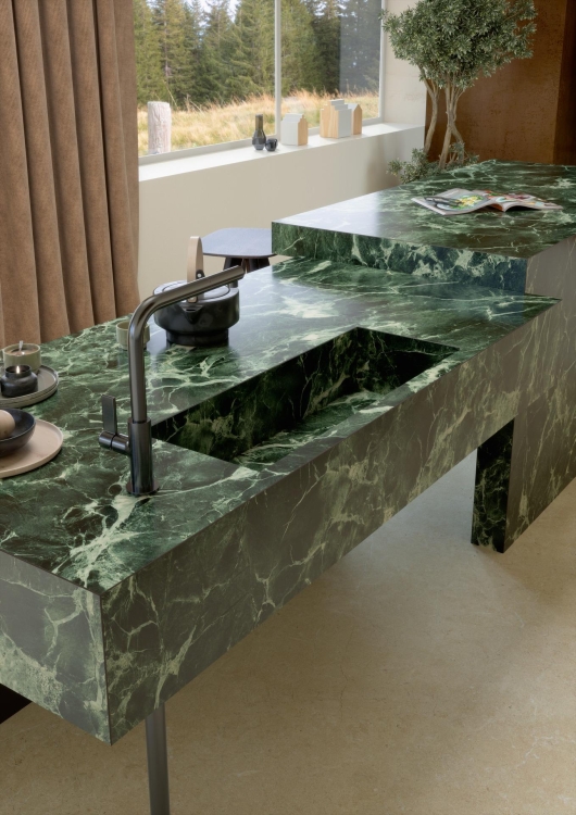 Marazzi Allmarble Verde Borgogna MELH