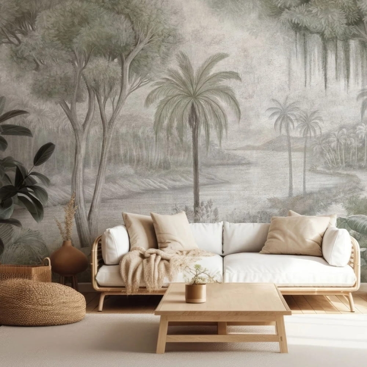 WallArt Paleo fototapeta krajobraz tropikalny las