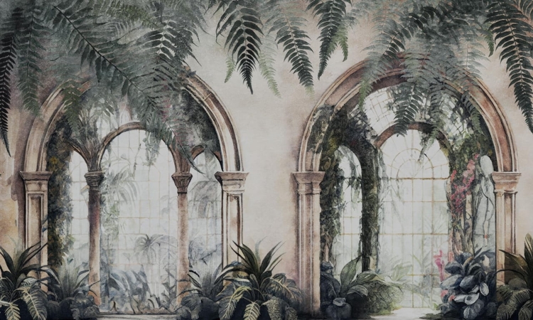 WallArt Aranciera fototapeta roślinna oranżeria