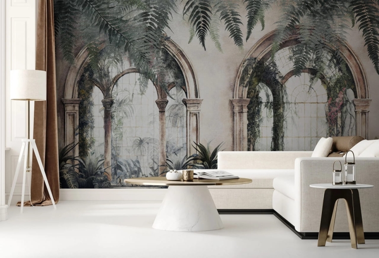 WallArt Aranciera fototapeta roślinna oranżeria