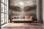 WallArt Tramonto fototapeta tajemniczy krajobraz lasu