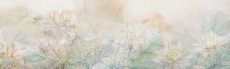 WallArt Spring fototapeta lilie wodne wiosną