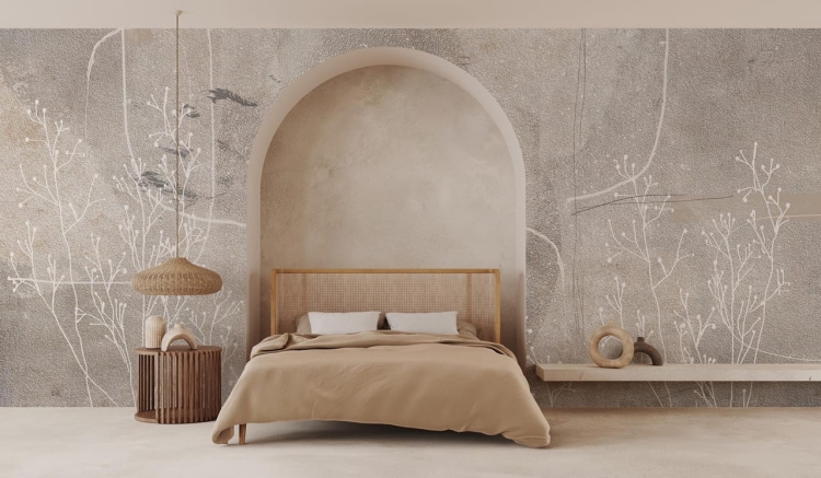 WallArt Anetum delikatna abstrakcyjna fototapeta na wymiar indywidualny