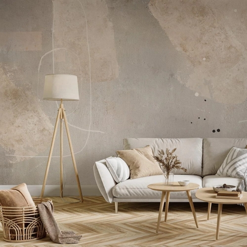 WallArt Moria delikatna abstrakcyjna fototapeta na wymiar indywidualny