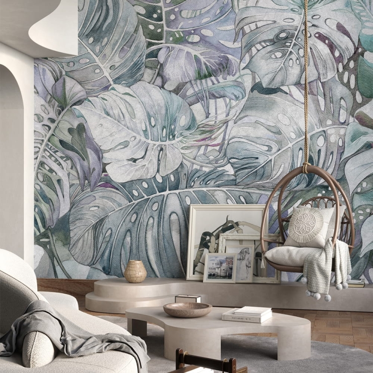 Wonderwall Mohito duże liście monstery fototapeta