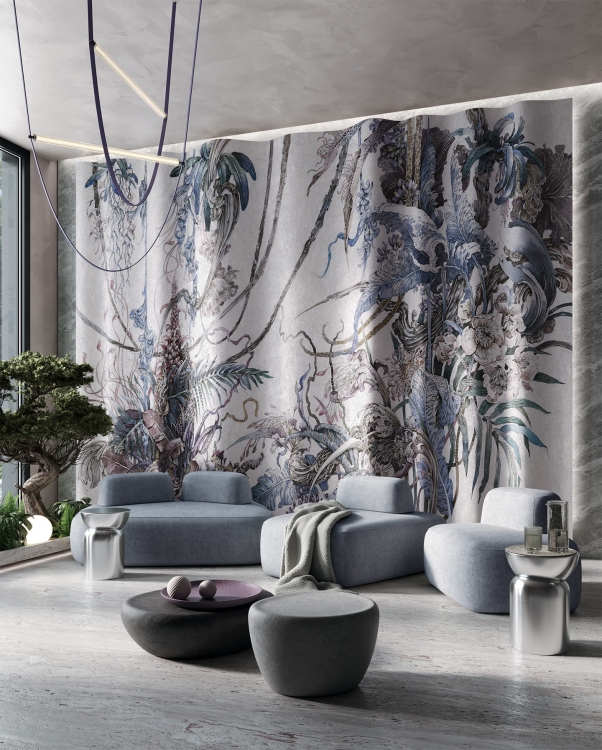 Wonderwall Blossom fototapeta tropikalna roślinność