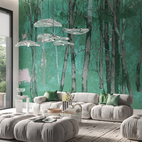 Wonderwall Firen fototapeta minimalistyczna leśne zakątki