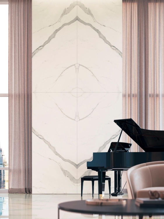 Porcelanosa Xlight Aria White Polished