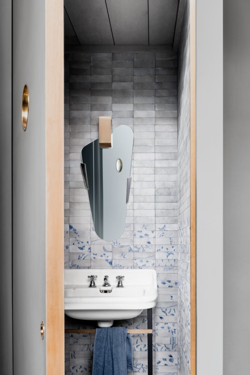 Marazzi Rice Grigio Decoro Leaf Lux 5x15 M96V