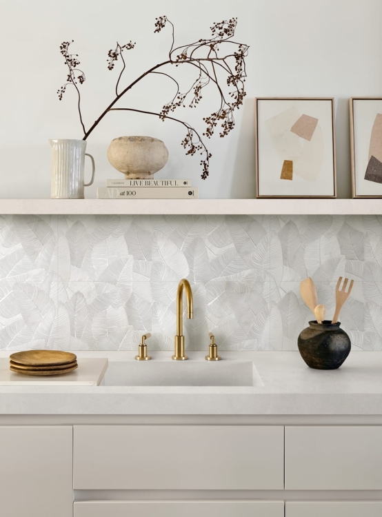 Marazzi Fabula Wall Decoro Glam Bianco Touch