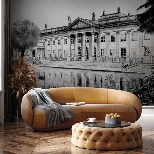 Royal fototapeta na wymiar Łazienki Królewskie w Warszawie