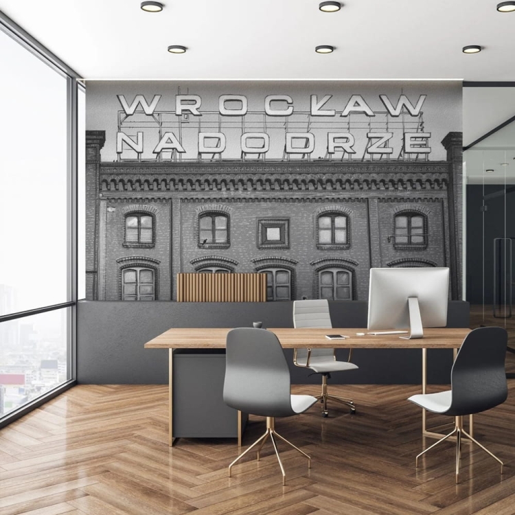 Station fototapeta na wymiar Dworzec Nadodrze Wrocław