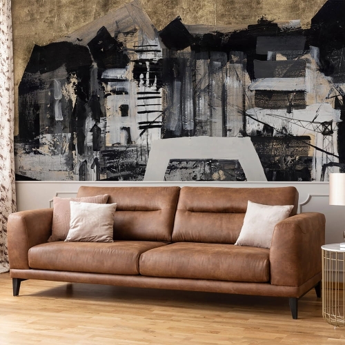 Wall Art Eldorado fototapeta na wymiar abstrakcyjny miejski krajobraz